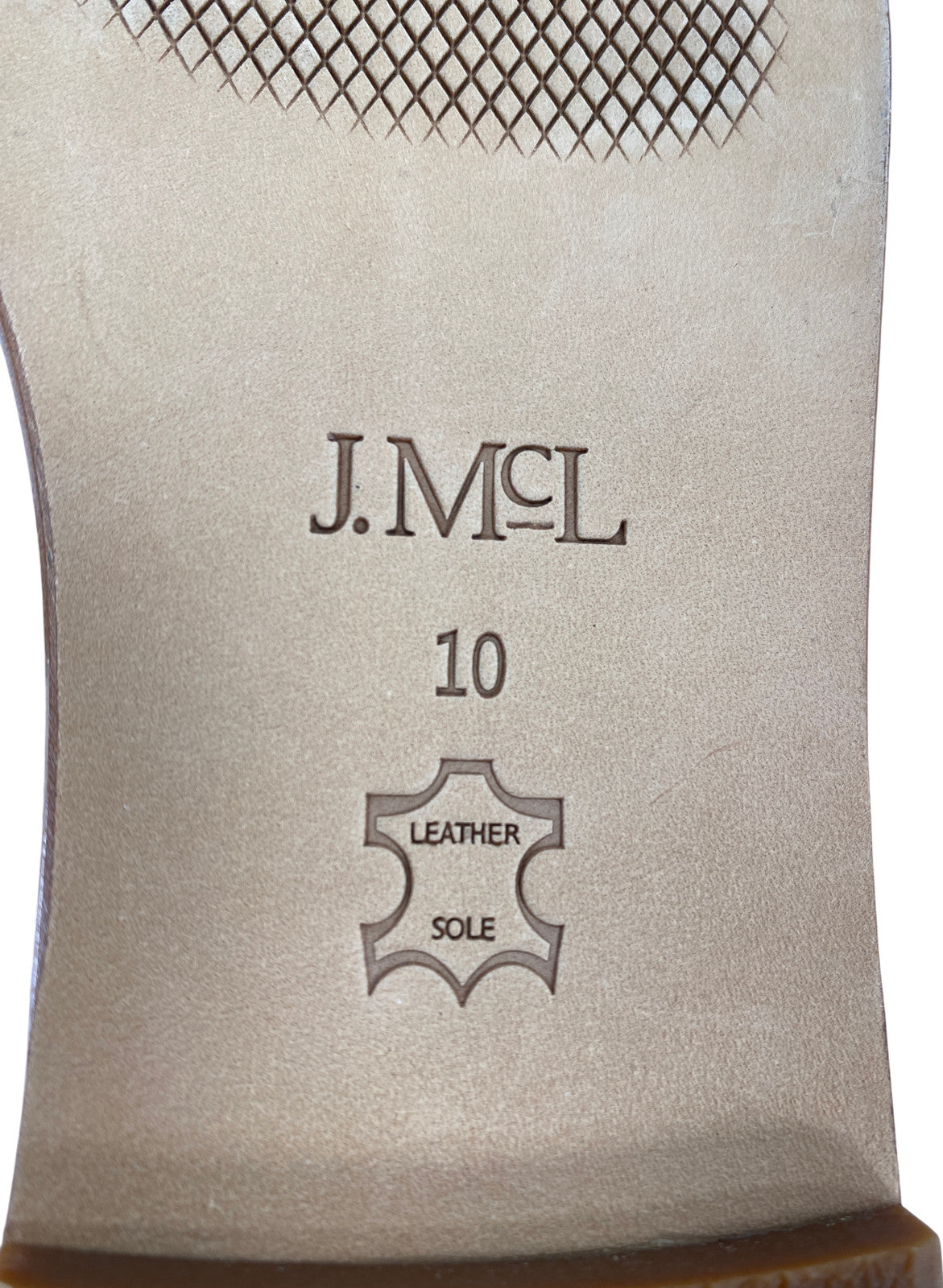 J.McLaughlin Women’s Ivory/White Leather Strappy Sandals - 10