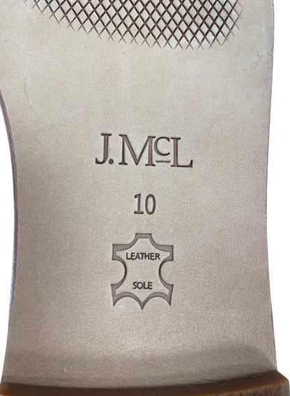 J.McLaughlin Women’s Ivory/White Leather Strappy Sandals - 10