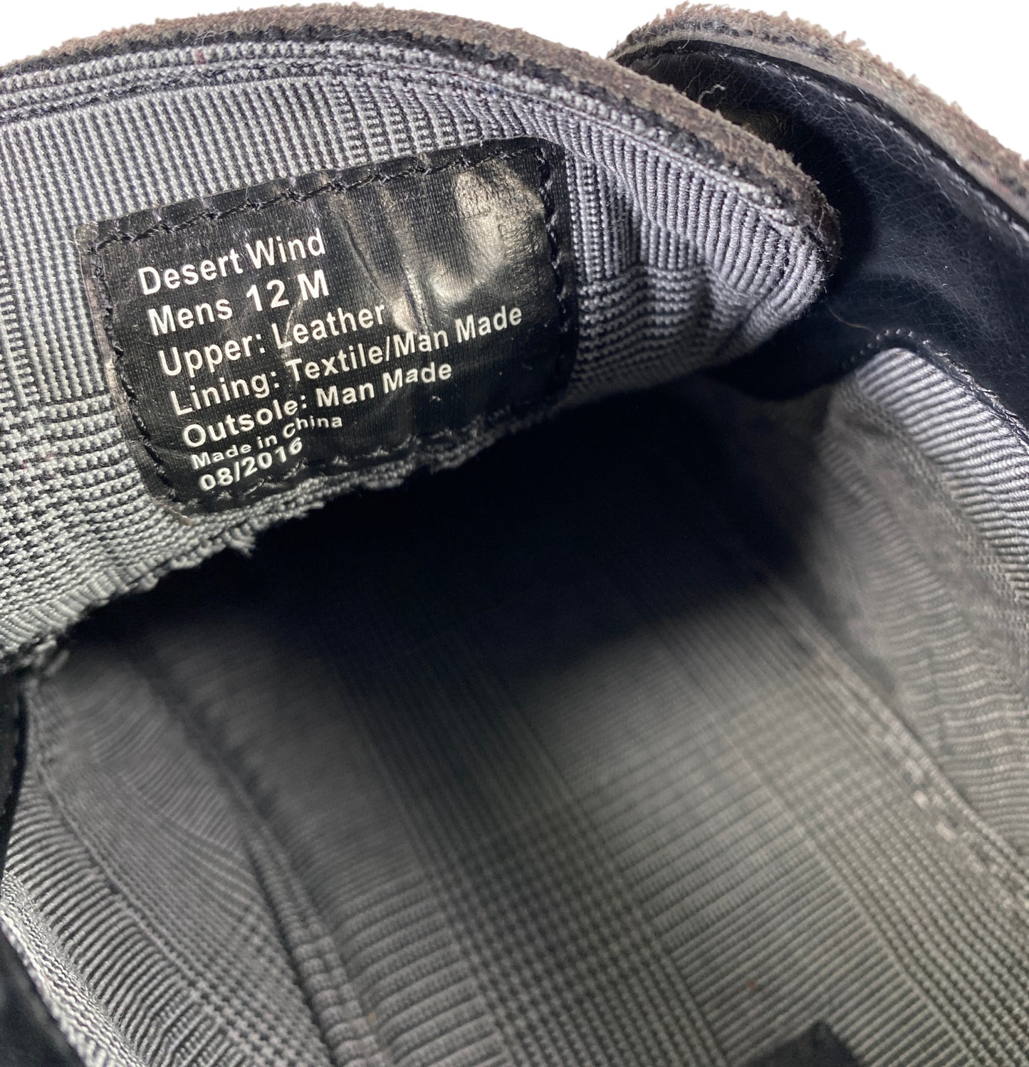 Kenneth Cole Reaction Men’s Gray Suede Desert Wind Chukka Shoes - 12