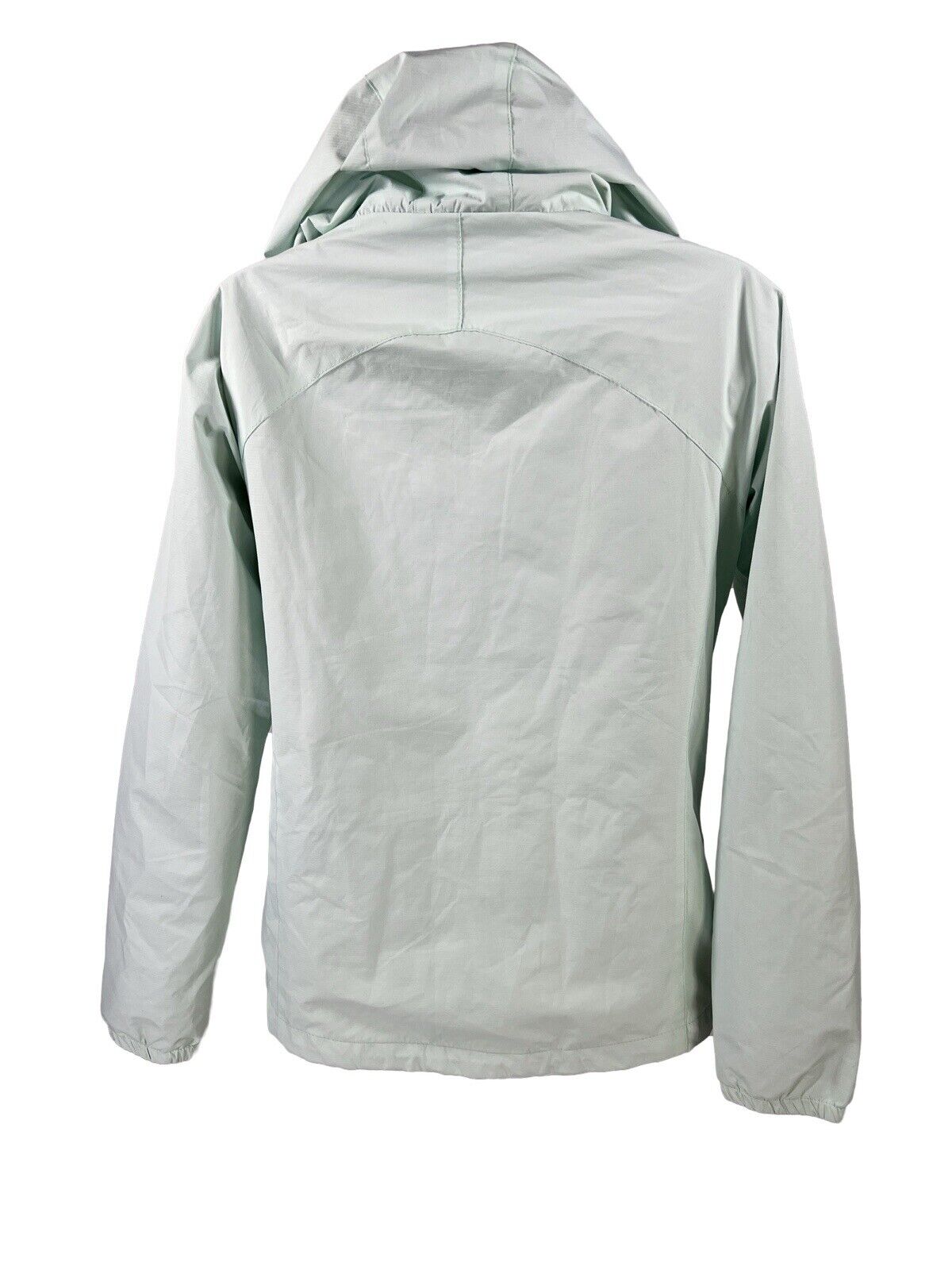 New Balance Women's Mint Green Full Zip Hooded Windbreaker Jacket - S