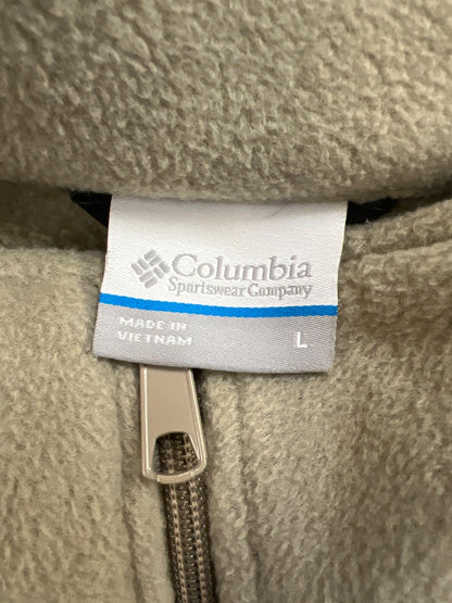 Columbia Men’s Beige/Taupe Steens Mountain Full Zip Fleece Jacket - L