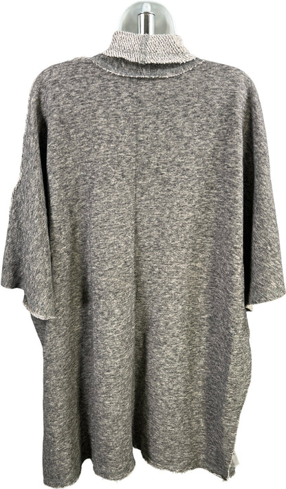 Eileen Fisher Women’s Gray The Fisher Project Shawl Cape -S/M