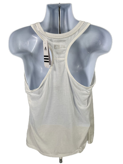 NEW adidas Men's White Sleeveless Ultimate Tank Top - XL