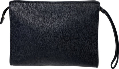 Kate Spade Women’s Black Leather Zip Close Pouch