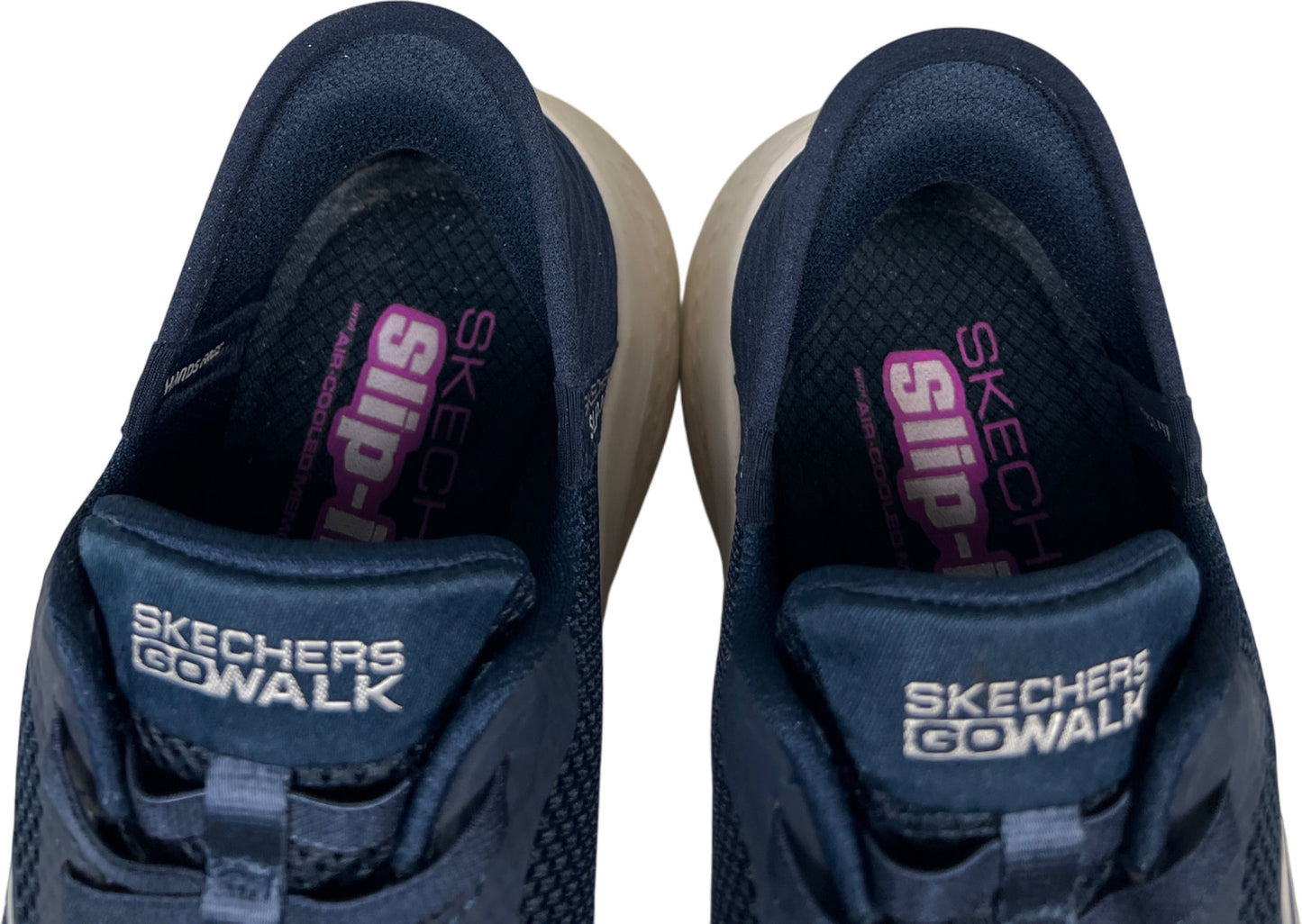 Skechers Women’s Blue Go Walk Slip In Walking Comfort Shoes - 6.5