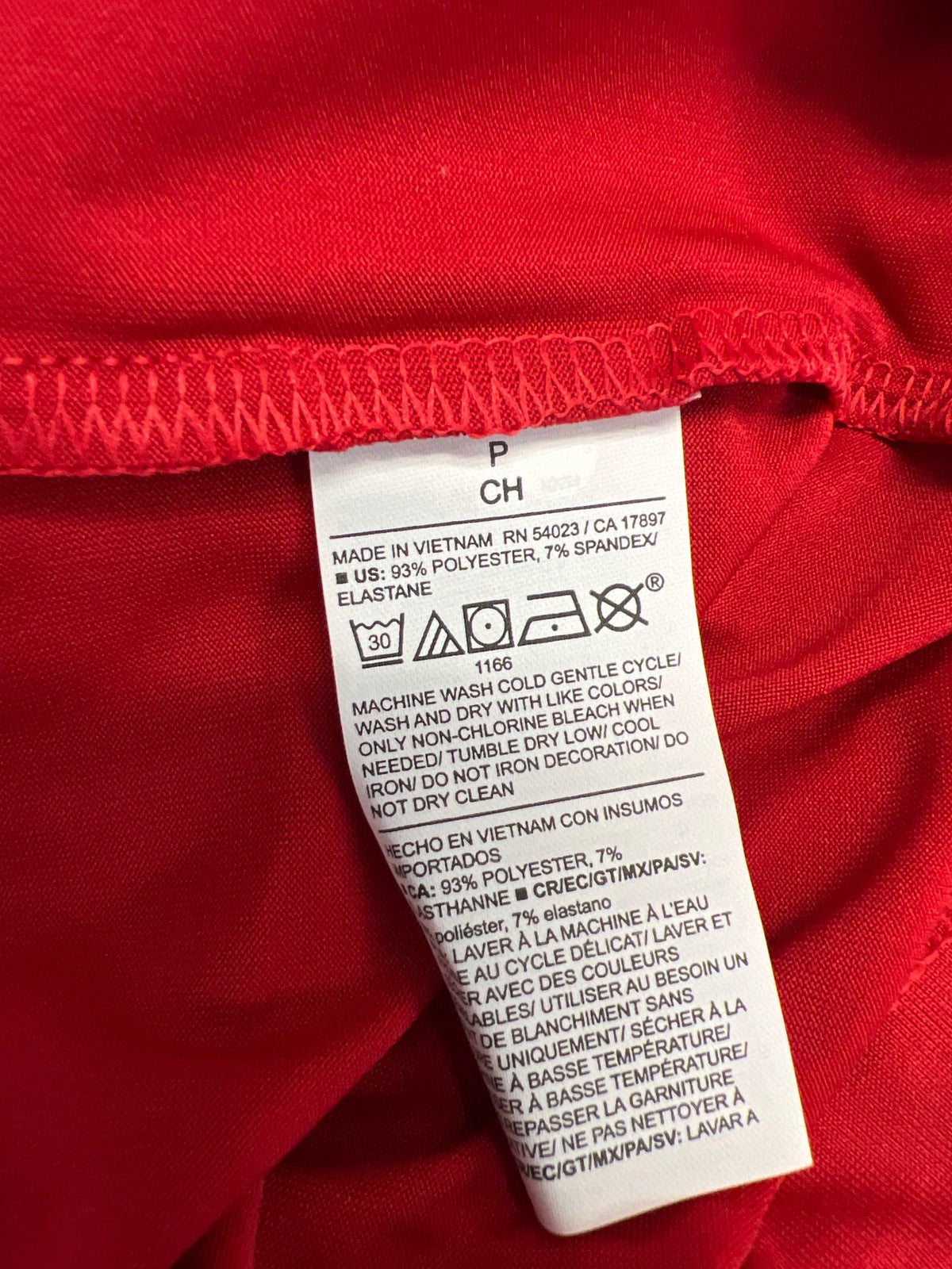 Old Navy Active Men’s Red Cloud Motion Short Sleeve Athletic Polo Shirt - S