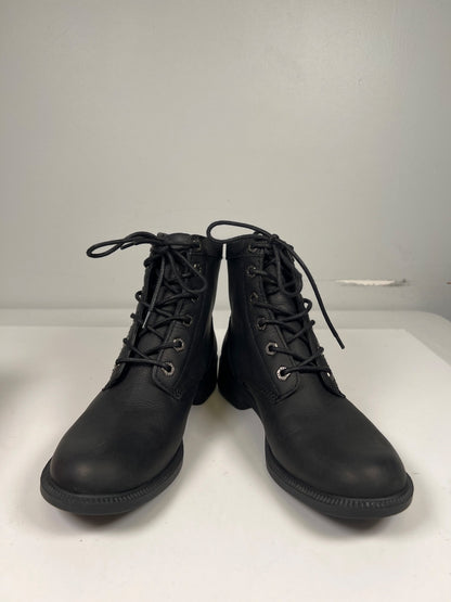 Kodiak Women’s Black Leather Original Waterproof Lace Up Combat Boots - 7.5