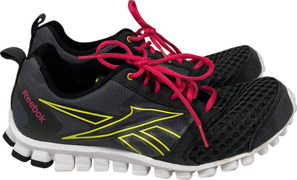 Reebok Women’s Gray Realflex Lace Up Athletic Shoes - 9.5