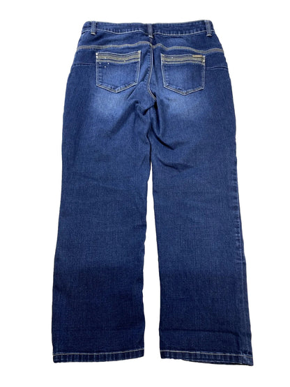 Chico's Women's Dark Wash Slimming Crop Jeans - 0/US 4