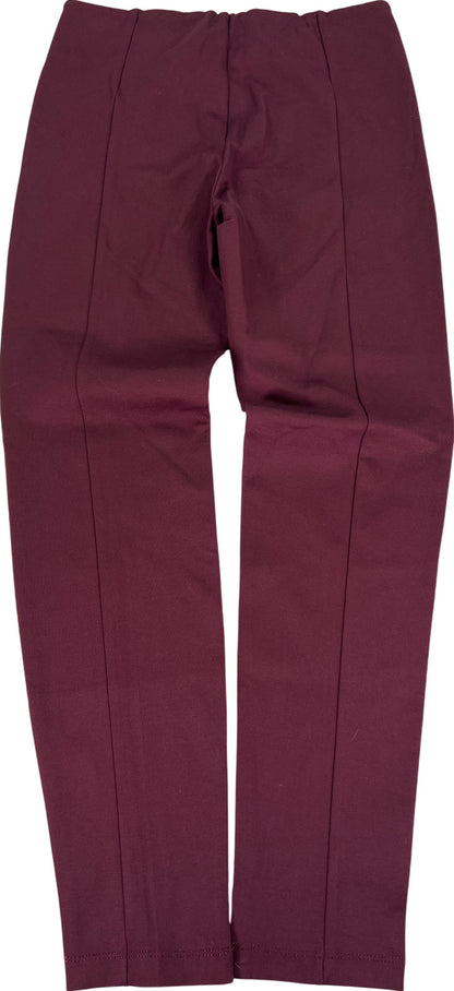 Zac and Rachel Women’s Burgundy Figure Defining Leggings - S