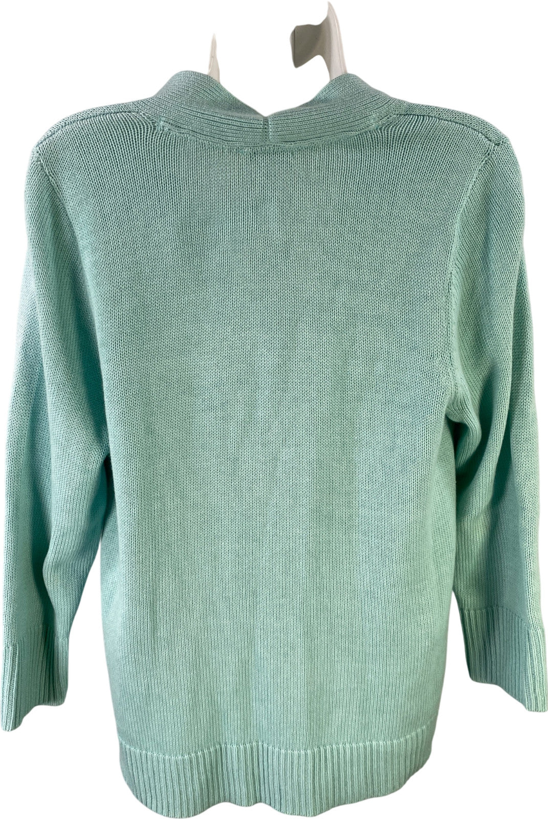 J.Jill Women’s Blue Long Sleeve Button Up Cardigan Sweater - S