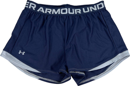 Under Armour Women’s Blue Play Up Loose Fit Unlined Athletic Shorts - S