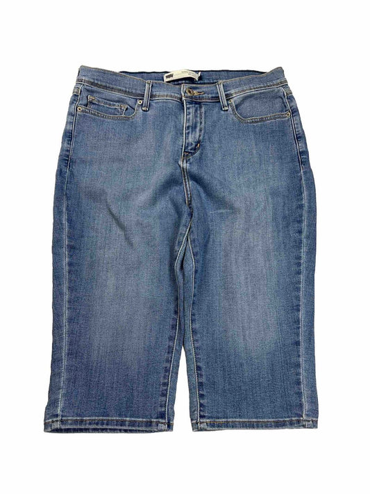 Levi's Women's Light Wash 512 Slimming Crop Jeans - Petite 12P