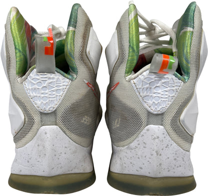 Nike LeBron James Men’s White Easter Lace Up Basketball Shoes - 8