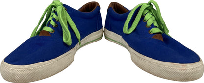 Polo Ralph Lauren Men’s Blue Canvas Vaughn Low Top Sneakers - 10.5D