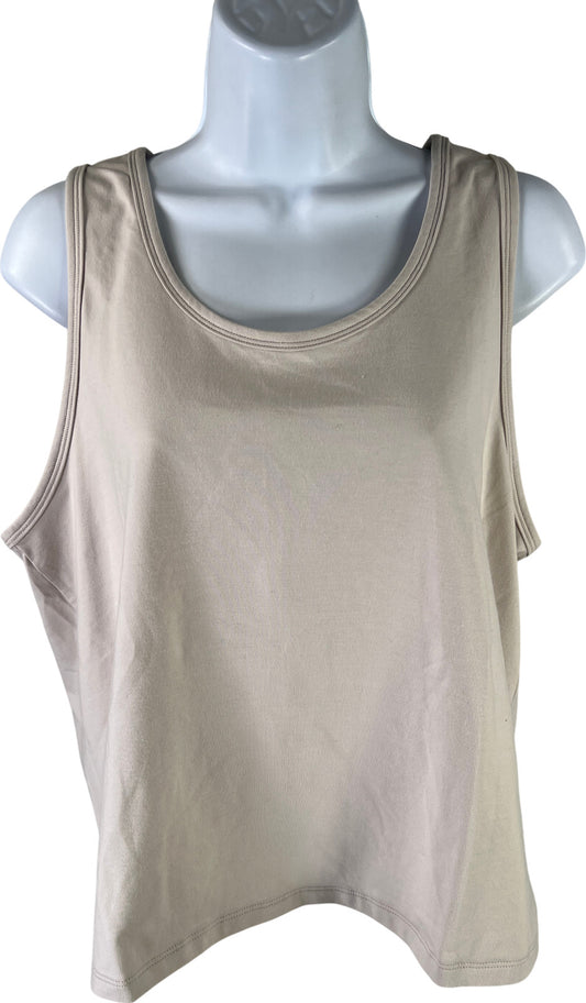 Athleta Women’s Tan Vital 2.0 Sleeveless Tank Top - L