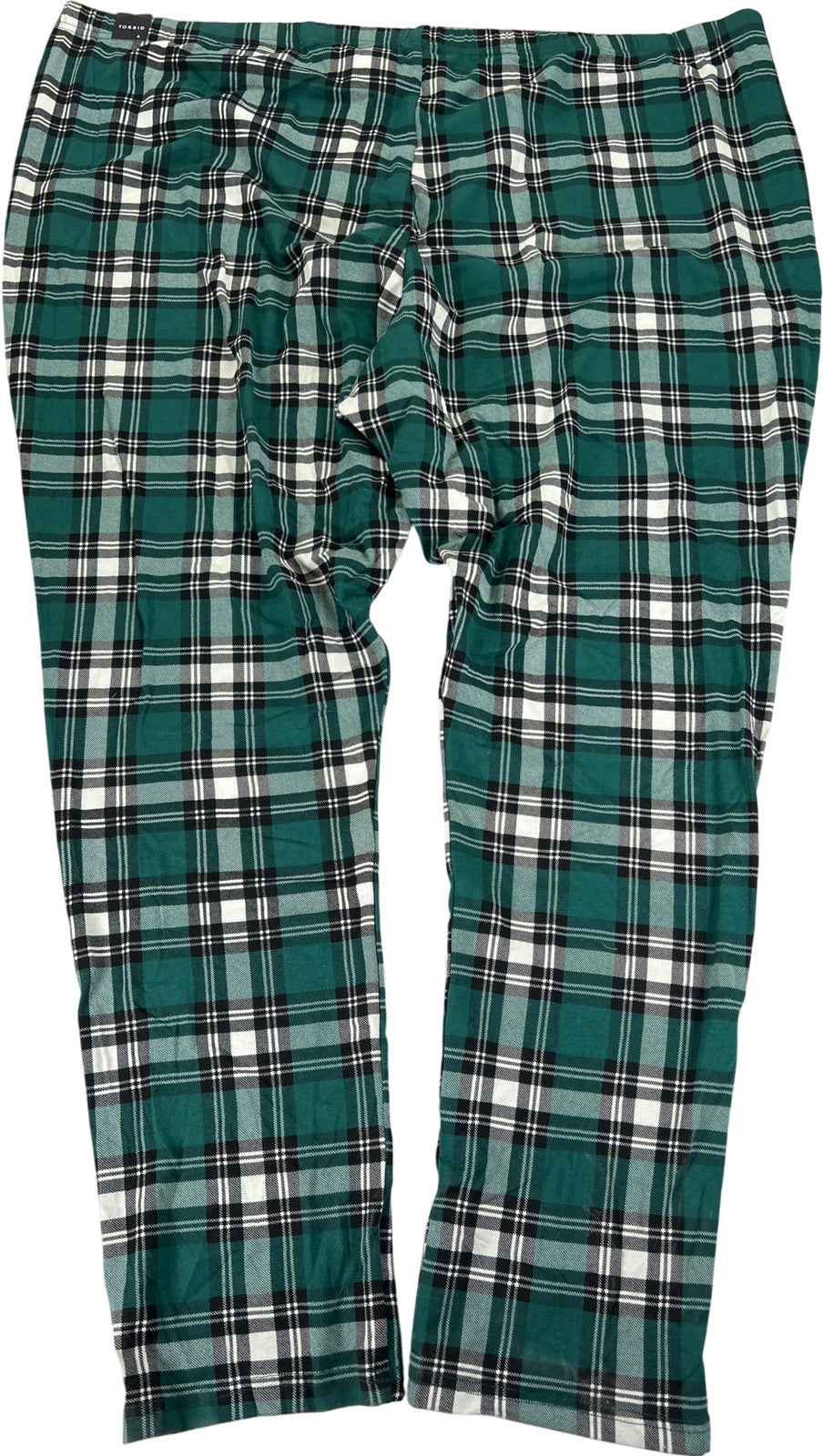 Torrid Women’s Green Plaid Holiday Pull On Leggings - Plus 6