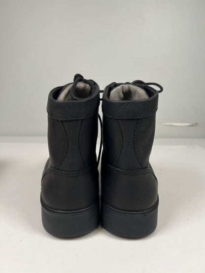 Kodiak Women’s Black Leather Original Waterproof Lace Up Combat Boots - 7.5