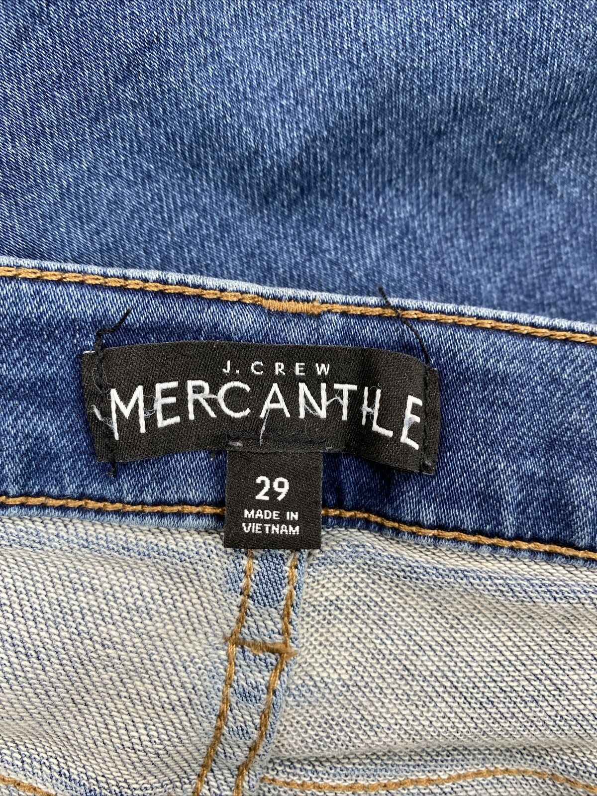 J. Crew Women's Medium Wash Mercantile Skinny Jeans - 29