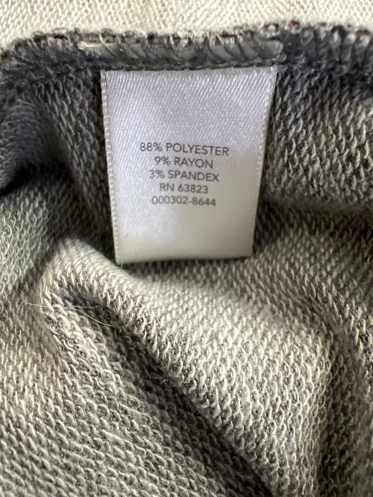 CJ Banks Women’s Gray/Purple Long Sleeve V-Neck Shirt - 14X