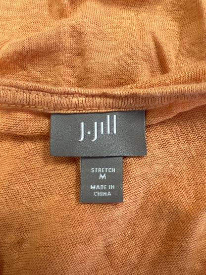 J.Jill Women’s Orange Linen Stretch Sleeveless Tank Top - M