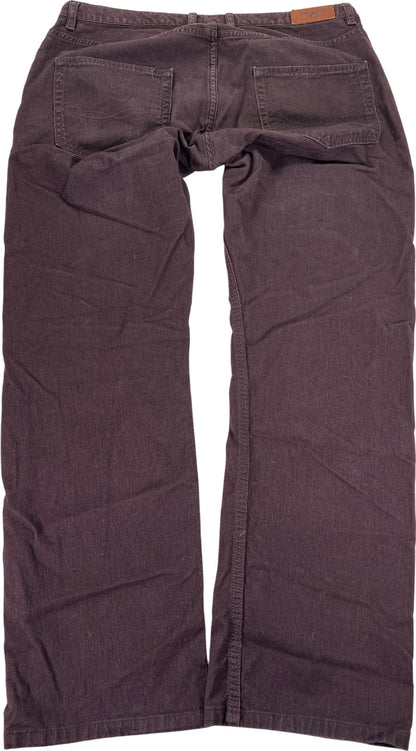 Rodd and Gunn Men’s Dark Purple Straight Leg Jeans - 38L