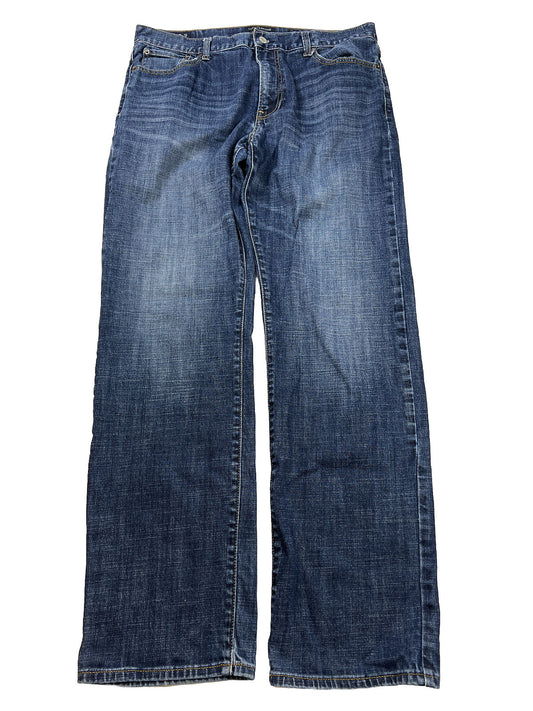 Lucky Brand Men's Medium Wash 329 Classic Straight Jeans - 36x34