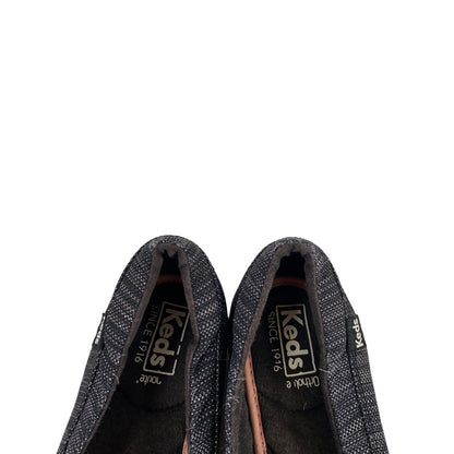 Keds Women's Blue/Black Grasshoppers Slip On Comfort Shoes - 10