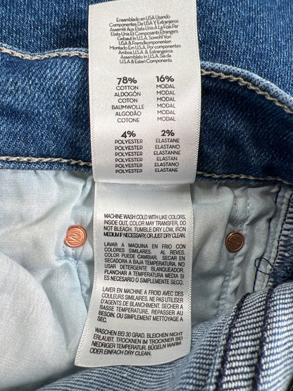 Mother Women’s Medium Wash The Insider Ankle Fray Denim Jeans - 27