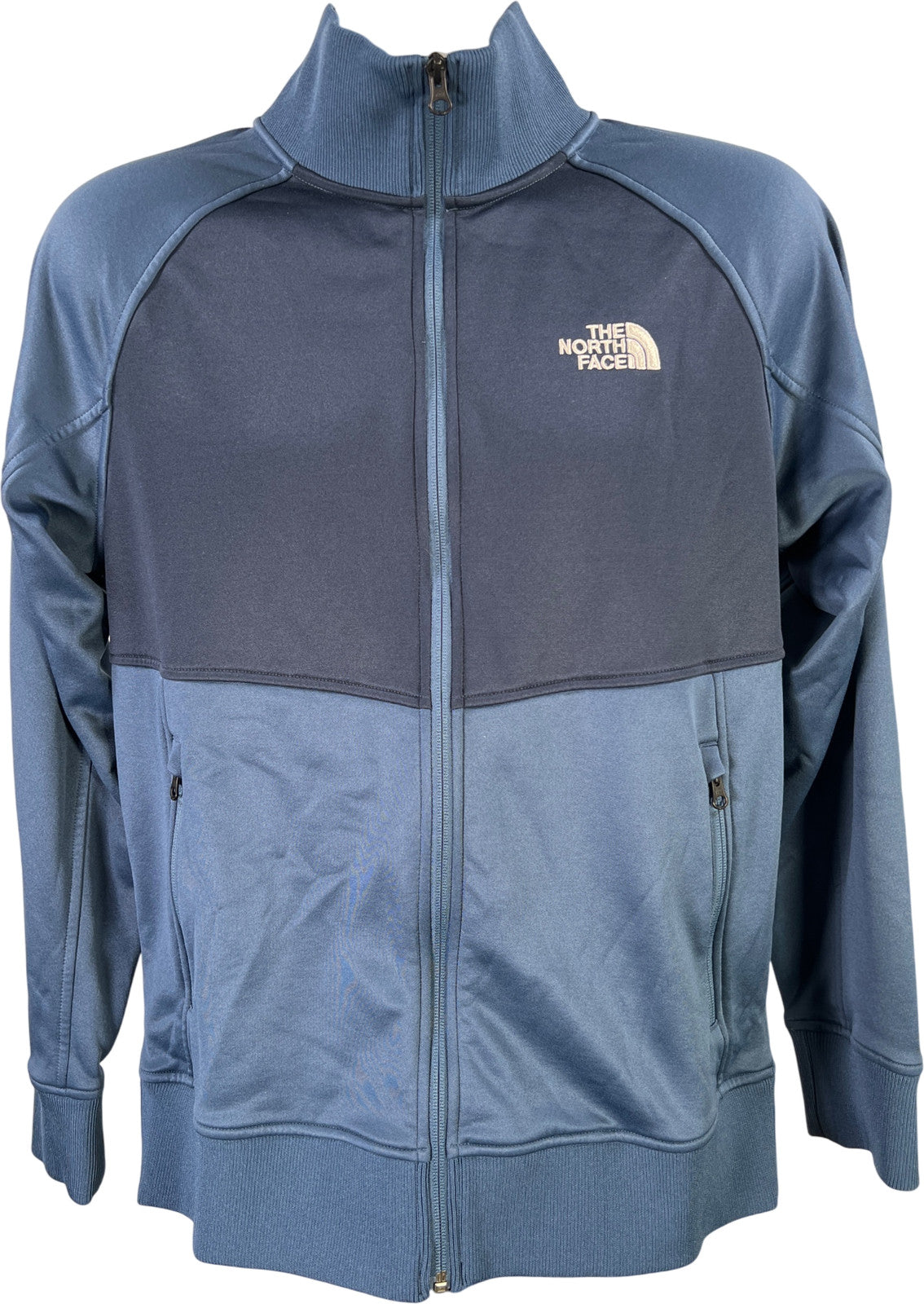 The North Face Men’s Blue Fleece Lined Full Zip Jacket - M