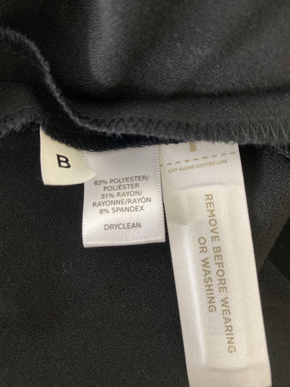 NEW LOFT Women’s Black Sleeveless Front Pocket Accent Shift Dress - 8