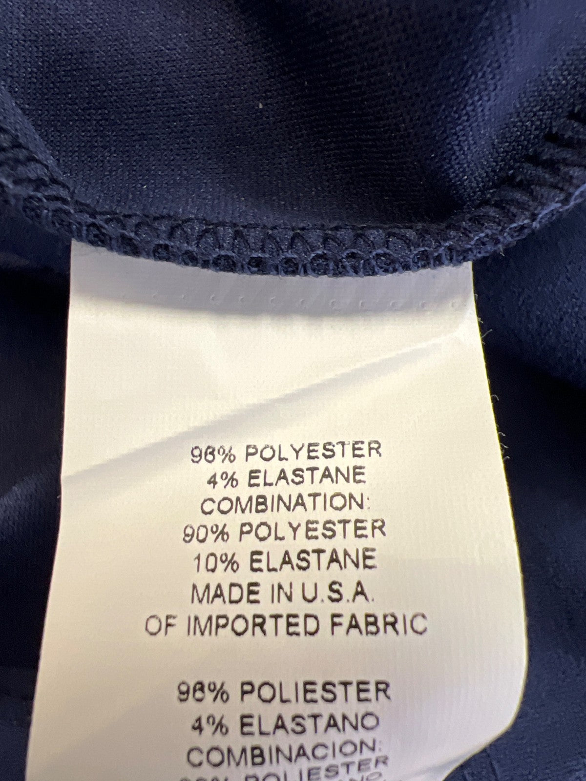 Marina Women’s Navy Blue 3/4 Sheer Sequin Sleeve Cocktail Shift Dress - 12