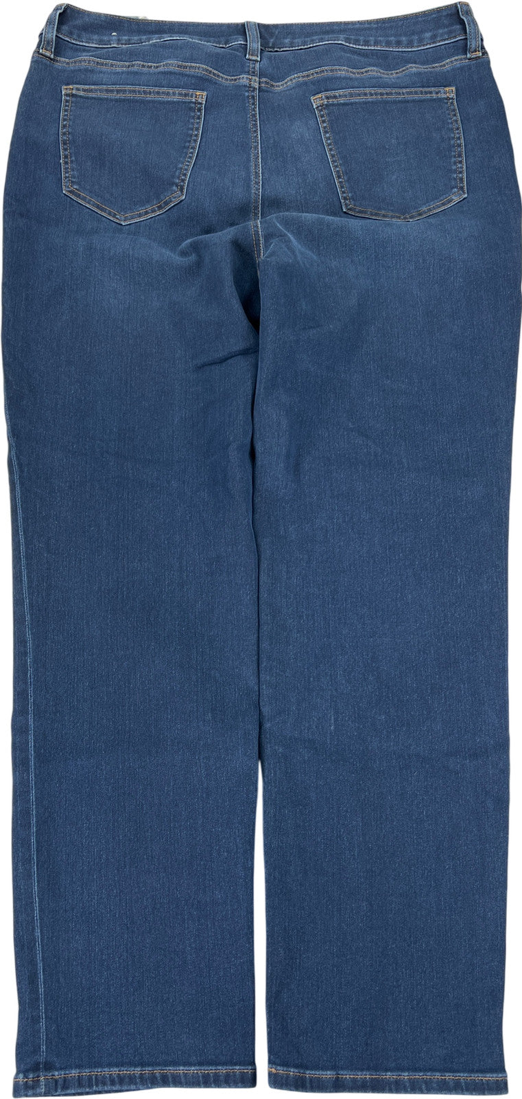 Chico’s Womens Medium Wash So Slimming Girlfriend Slim Leg Ankle Jeans - 3/US 16