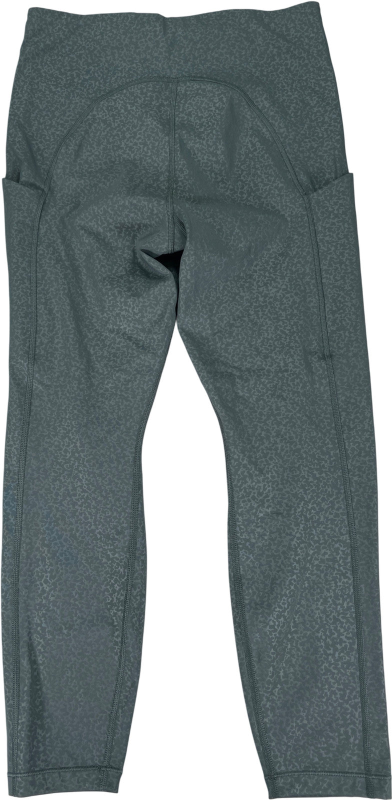 Athleta Women’s Gray Ultimate Stash Pocket Embossed 7/8 Tight Leggings - M