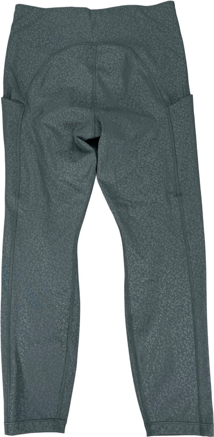 Athleta Women’s Gray Ultimate Stash Pocket Embossed 7/8 Tight Leggings - M