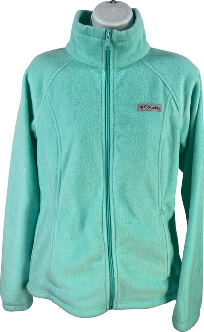 Columbia Women’s Blue Long Sleeve Full Zip Fleece Jacket - M