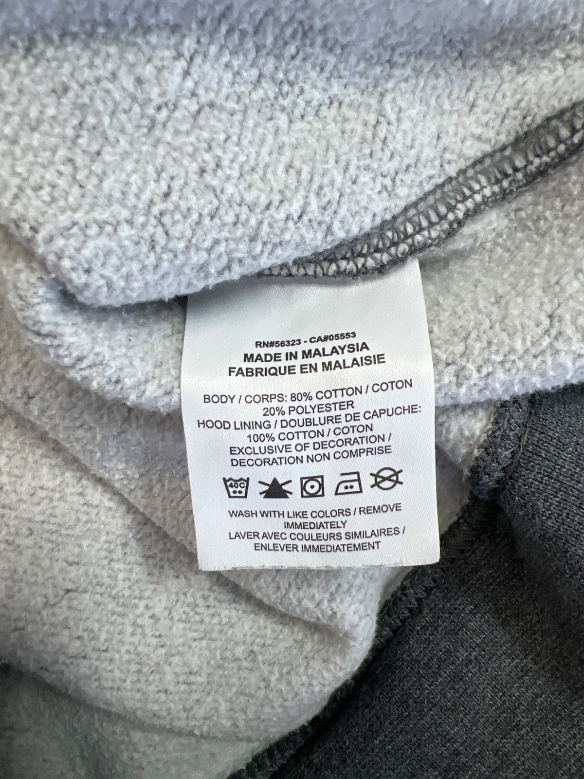 Nike Sportswear Unisex Gray Clubfleece Pullover Hoodie Sweatshirt - M