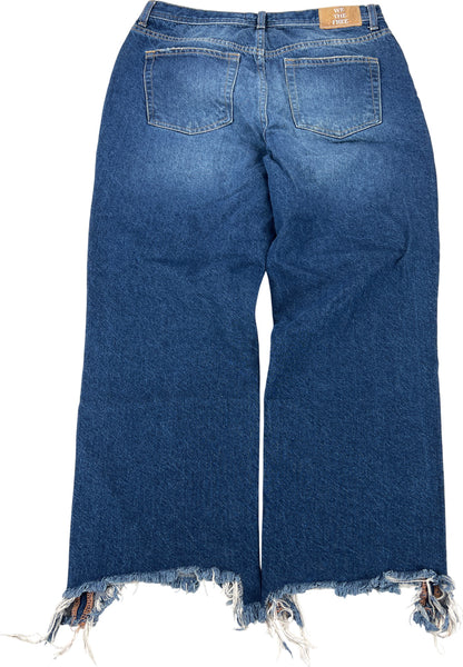 We The Free Women’s Medium Wash The Maggie Mid Rise Straight Leg Jeans - 30
