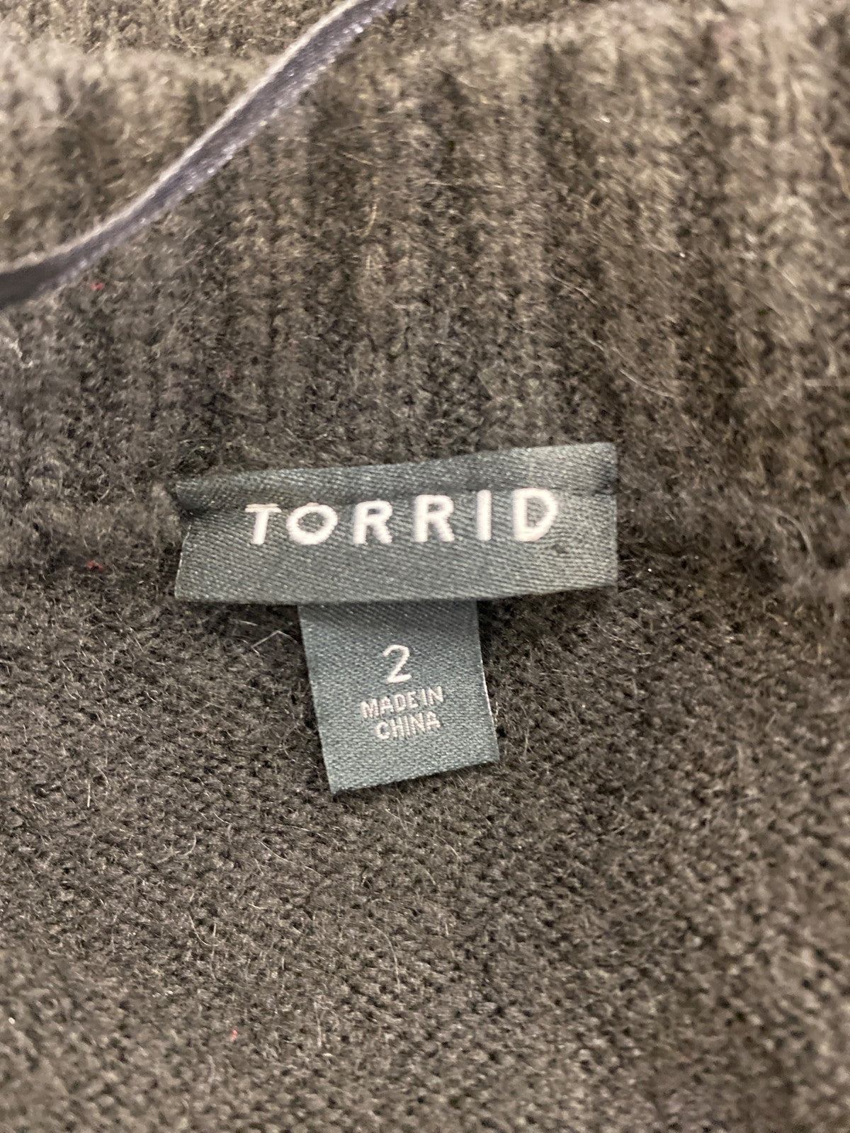 Torrid Women’s Black Plush Long Sleeve Button Up Cardigan Sweater - Plus 2