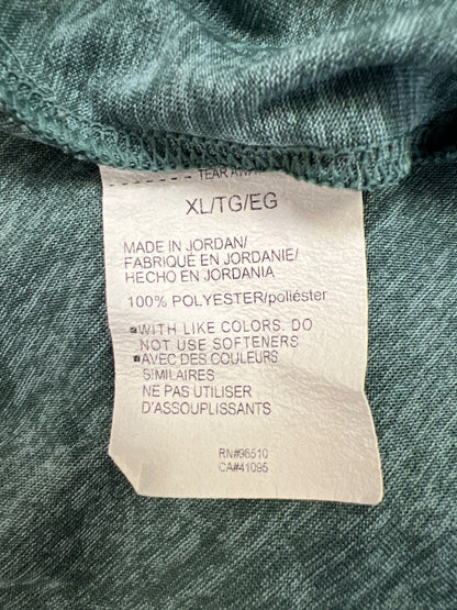 Under Armour Men’s Green Heather Short Sleeve HeatGear Athletic Tech T-Shirt -XL