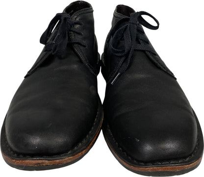 John Varvatos Men’s Black Leather Hipster Chukka Boots - 9.5