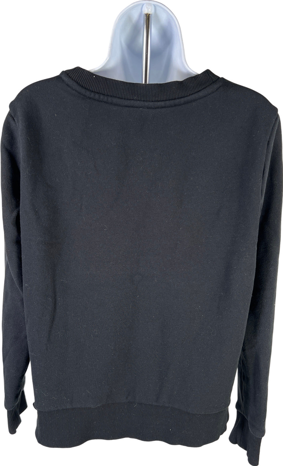 Banana Republic Women’s Black Noir Rhinestone Crewneck Sweatshirt - L