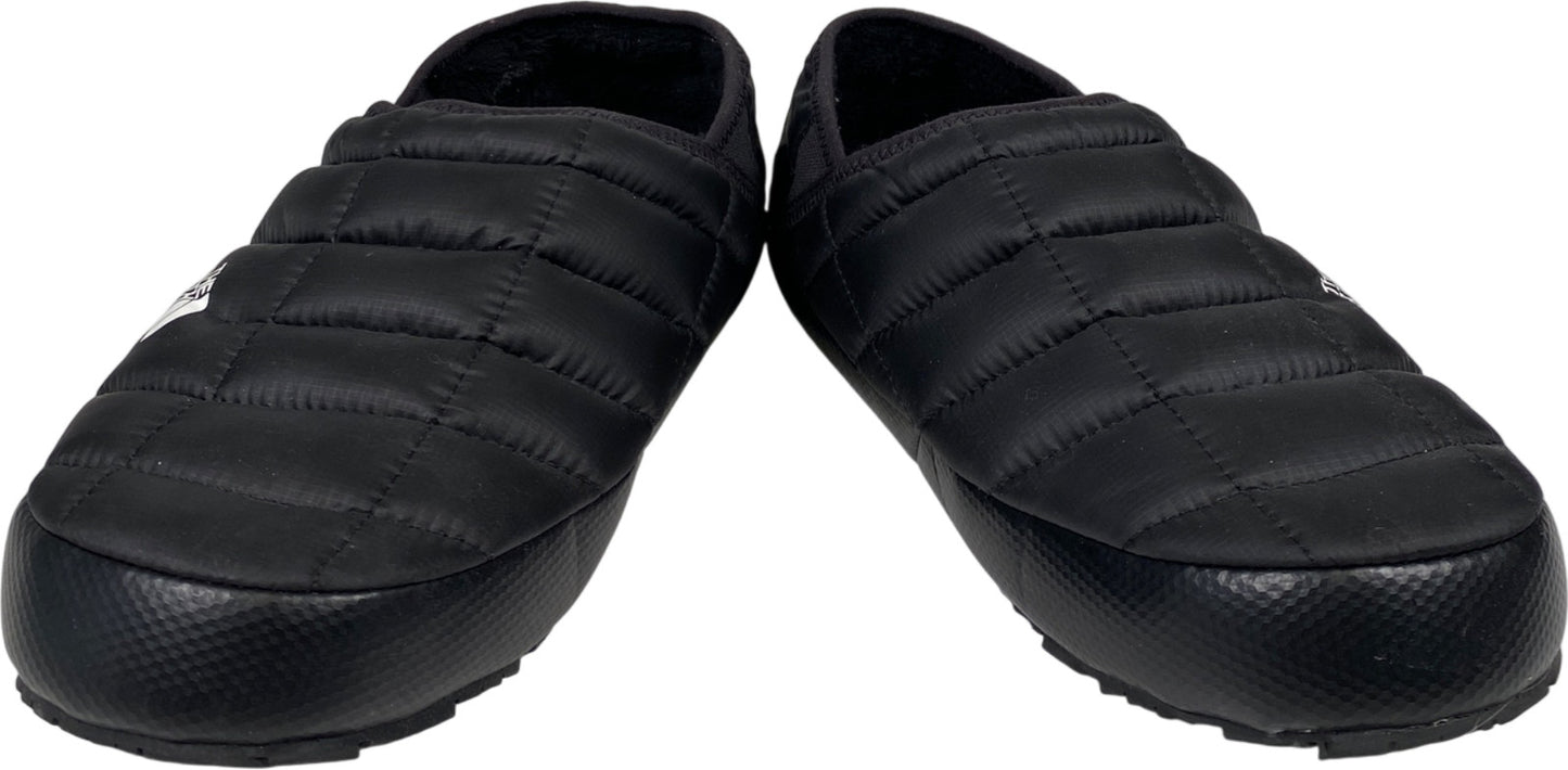 The North Face Women’s Black Thermoball Traction Mule Slippers - 8
