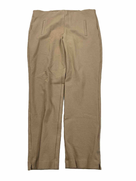 Chico's Women's Beige Pull On Stretch Casual Pants - 0.5/US 6
