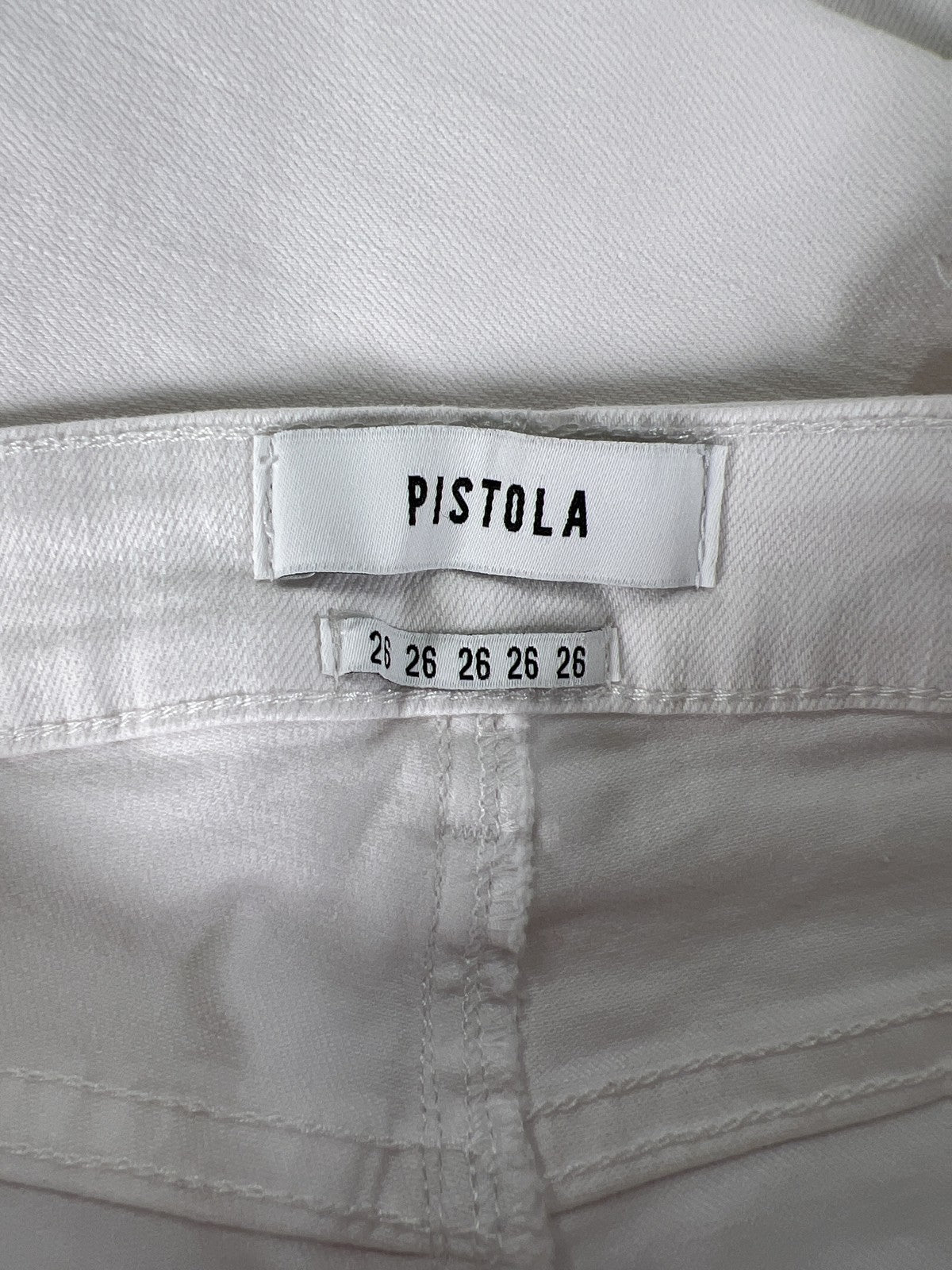 Pistola Women’s White Skinny Denim Jeans - 26