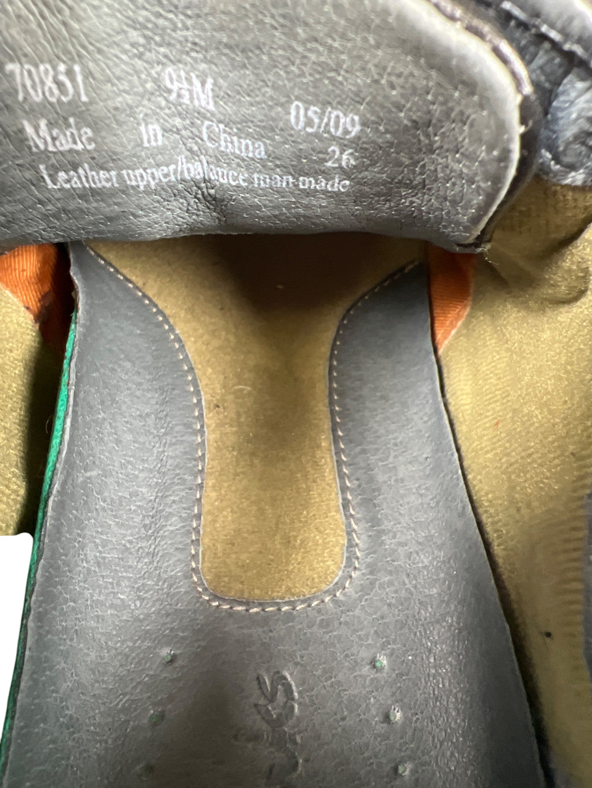 Clarks Men’s Black Leather Lace Up Comfort Walking Loafers - 9.5