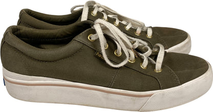 Keds Women’s Green Canvas Jump Kick Duo Platform Sneakers - 10