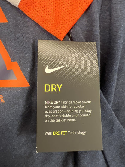 Nike Women’s Blue MLB Cooperstown Detroit Tigers Short Sleeve T-Shirt - L