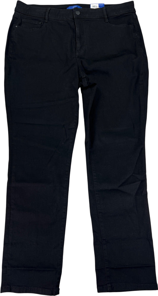 APT 9 Women’s Black High Rise Straight Denim Jeans - 18