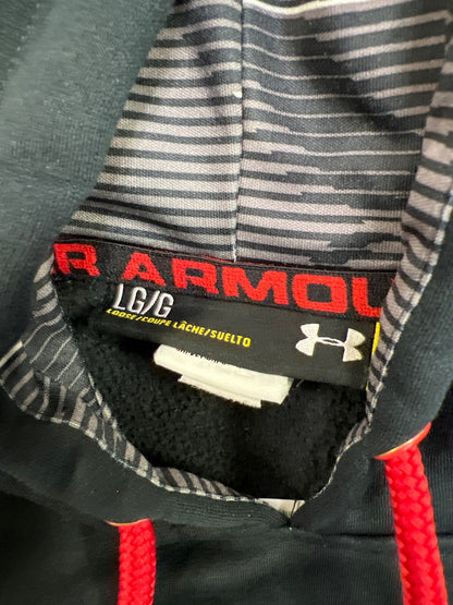 Under Armour Men’s Black Fleece Lined Strom Hoodie Sweatshirt - L